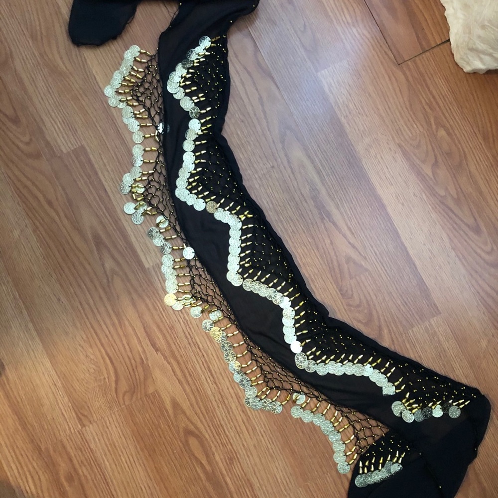 Belly dancing hip scarf - Picture 1 of 2